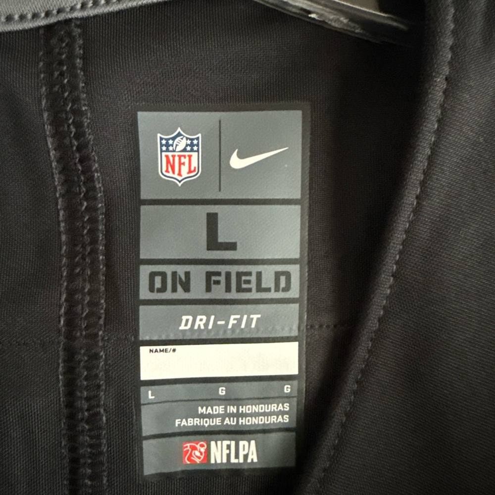 Men’s Nike Julio Jones #11 Atlanta Falcons Vapor Lmtd Jersey Sz L - Black RARE - Picture 4 of 6